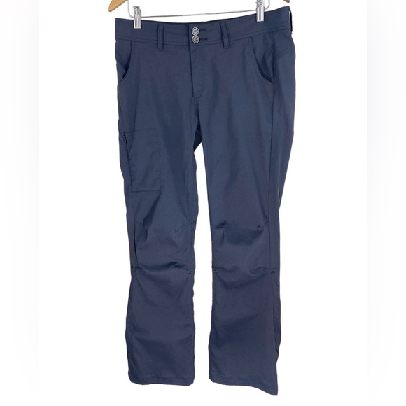 Prana Pants - PRANA Halle Straight Leg Roll Up Pant Hiking Outdoors Gray Size 10